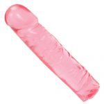 Crystal Jellies 8 Inch Classic Dong Pink | Realistic Dildo