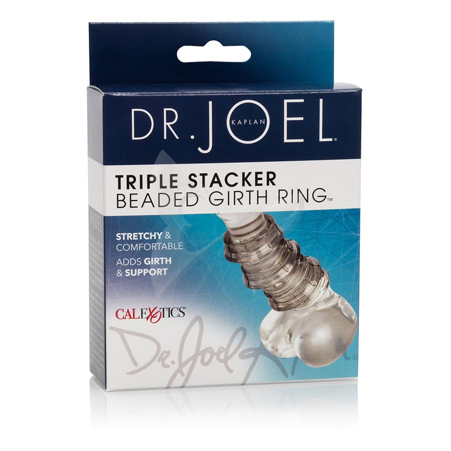 Dr Joel Kaplan Beaded Girth Ring Triple Stacker | Stretchy Cock Ring