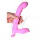 Vibe Therapy Wishbone Strapless Strap-On Pink