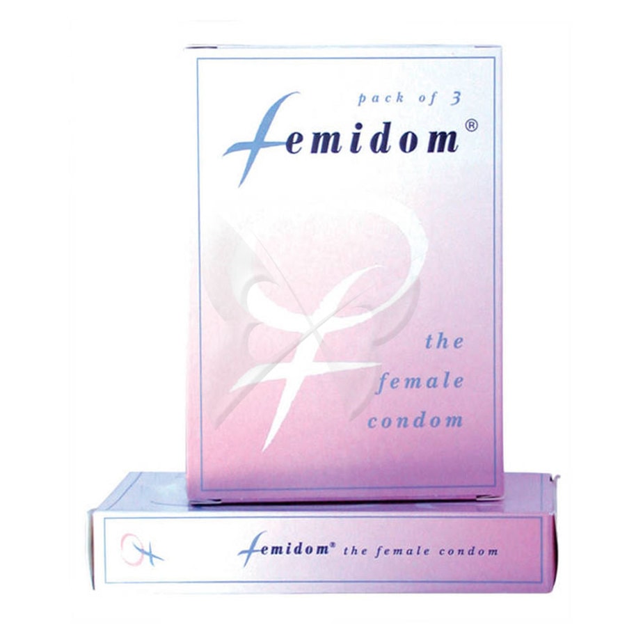 Femidom Female Condom 3 Pack Femidom Female Condom 3 Pack