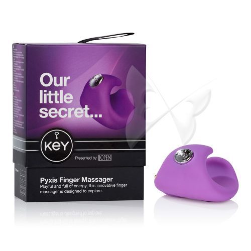 Key by Jopen Pyxis Finger Vibrator (Lavender) Box