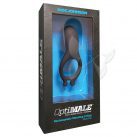 OptiMALE Rechargeable Vibrating Cock Ring (Black) Packaging
