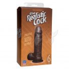 The Realistic Cock 6 Inch (Black) Box