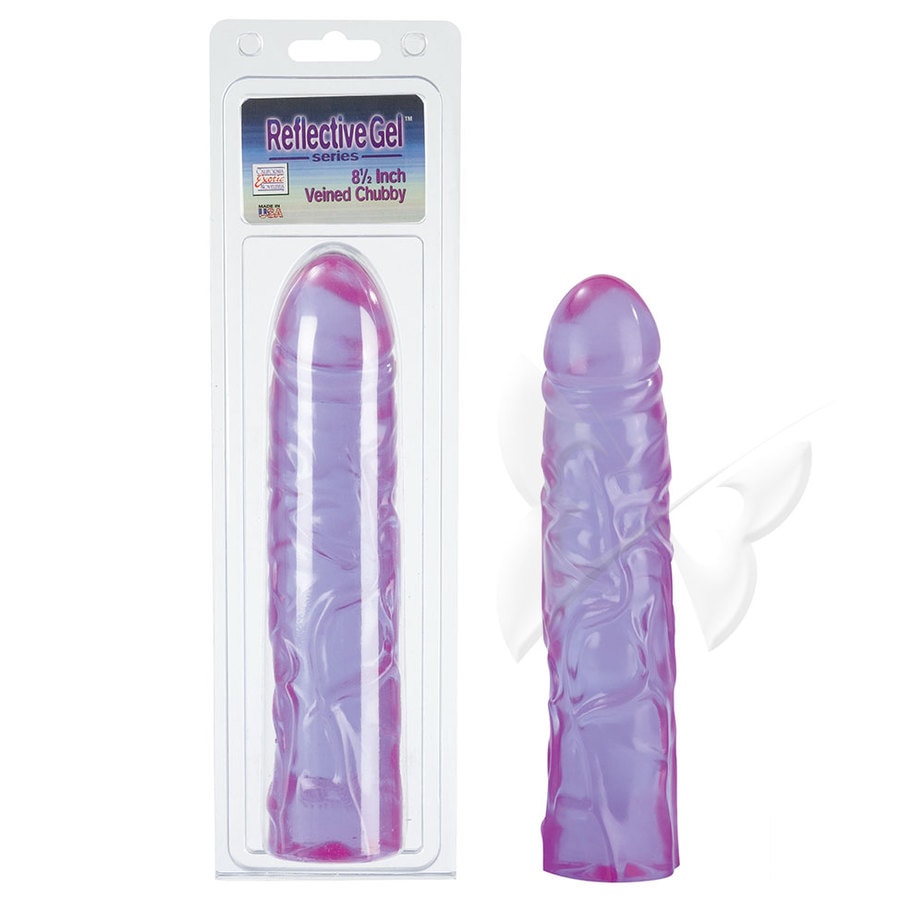 Reflective Gel 8.5″ Veined Chubby Packaging Reflective Gel 8.5″ Veined Chubby Packaging