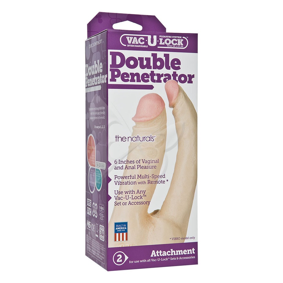 Vac U Lock Double Penetrator | Realistic Dildos | Sex Toys For Women