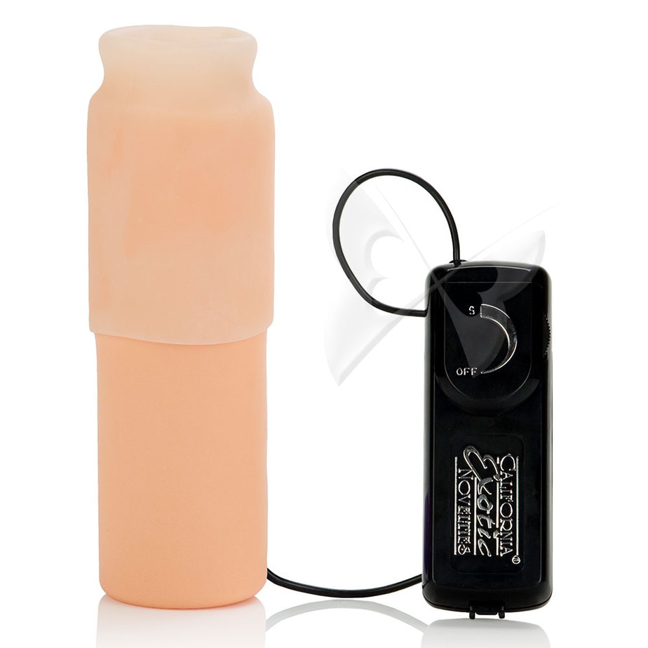 Vibrating Oro Stimulator Penis Sleeve