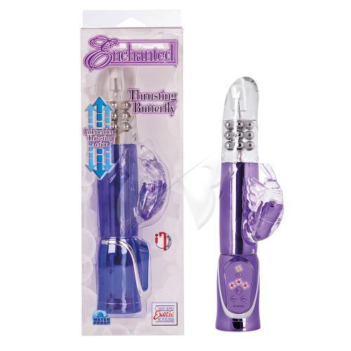 Enchanted Thrusting Butterfly Rabbit Vibrator Packaging