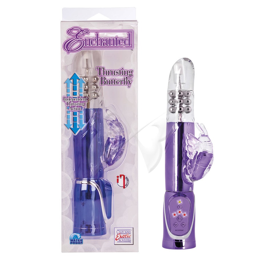 Enchanted Thrusting Butterfly Rabbit Vibrator Packaging Enchanted Thrusting Butterfly Rabbit Vibrator Packaging