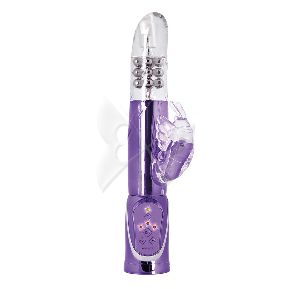Enchanted Thrusting Butterfly Rabbit Vibrator
