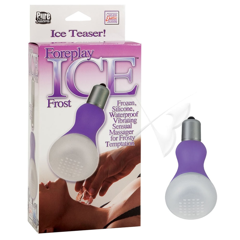 Foreplay Ice Frost Massager (Purple) Box