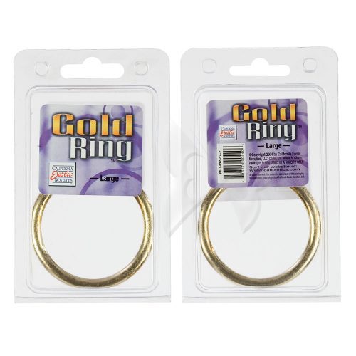 Gold Ring (Large) Metal Cock Rings