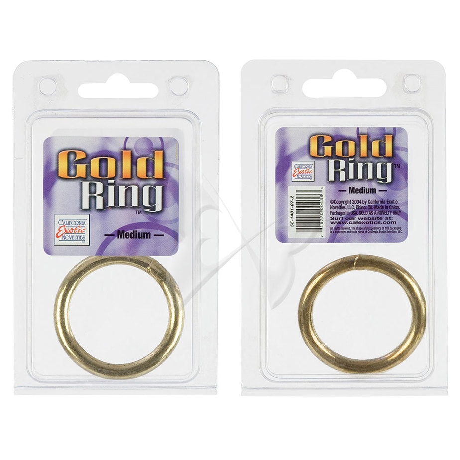 Gold Ring (Medium) Cock Ring Packaging