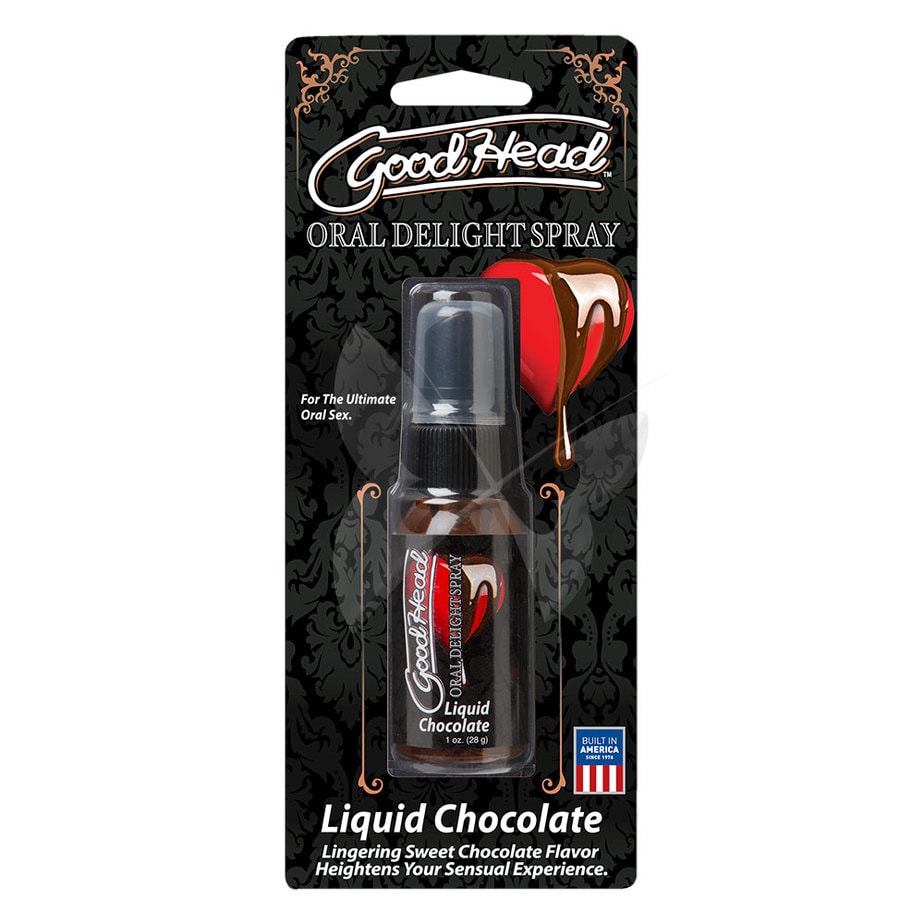 GoodHead Oral Delight Spray (Liquid Chocolate) Packaging GoodHead Oral Delight Spray (Liquid Chocolate) Packaging