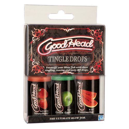 GoodHead Tingle Drops (3 Pack) Packaging