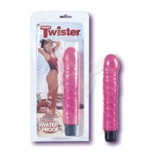 Head Twister Stimulator Realistic Vibrator (Pink) Head Twister Stimulator Realistic Vibrator (Pink)