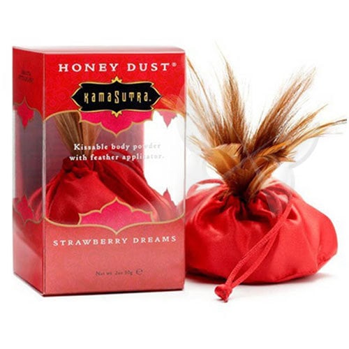 Kama Sutra Honey Dust Body Powder Strawberry Dreams