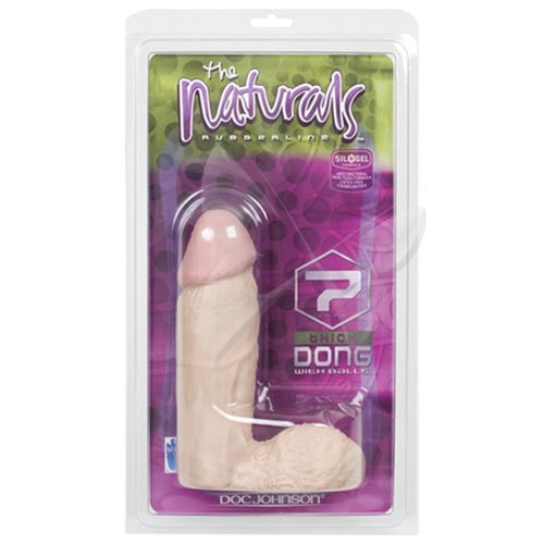 7″ Thick Dong With Balls Realistic Dildo Packaging 7″ Thick Dong With Balls Realistic Dildo Packaging