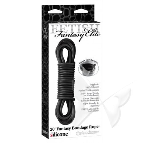 Fetish Fantasy Elite Bondage Rope (Black) Box