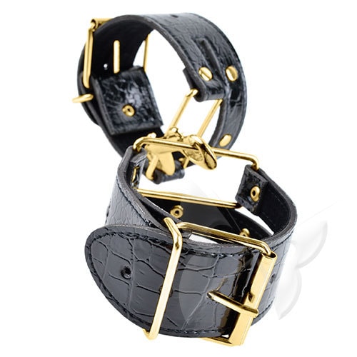 Fetish Fantasy Gold Cuffs Close Up