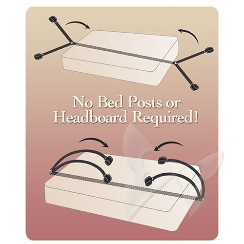 Fetish Fantasy Series Bed Bindings Restraint Kit