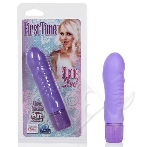 First Time Silicone Stud (Purple) Packaging