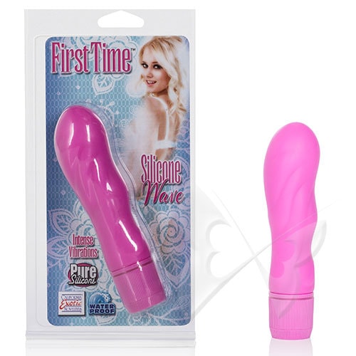 First Time Silicone Wave (Pink) Packaging