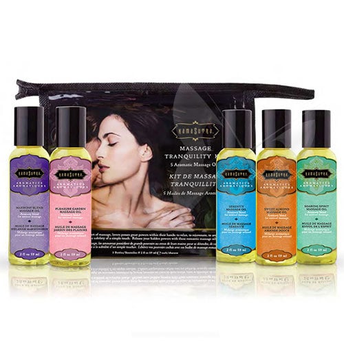 Kama Sutra Massage Tranquility Kit Kama Sutra Massage Tranquility Kit - 5 Massage Oils