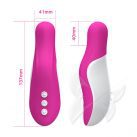 Romant Linda Rechargeable Clitoral Vibrator (Pink) Dimensions