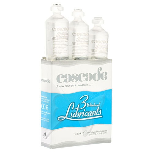 Cascade Cartridge Water Based Lubricants Triple Pack