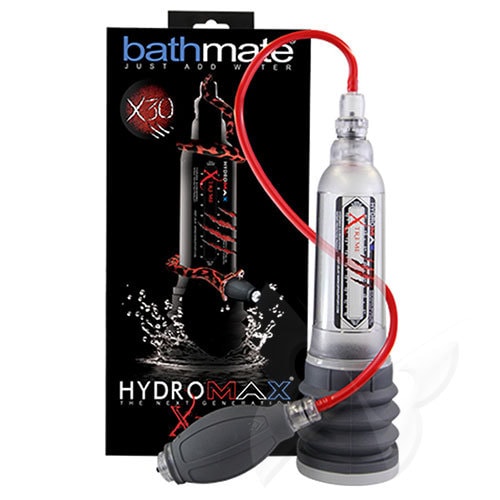 Bathmate Hydromax Xtreme X30 Penis Pump Kit (Clear) Box Bathmate Hydromax Xtreme X30 Penis Pump Kit (Clear) Box