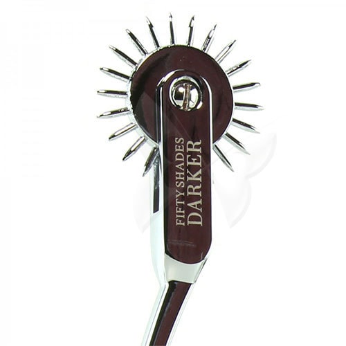 Fifty Shades Darker Adrenaline Spikes Metal Pinwheel Close Up