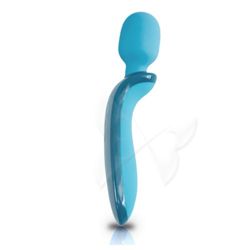 Climax Elite EOS 9X Silicone Wand (Blue)