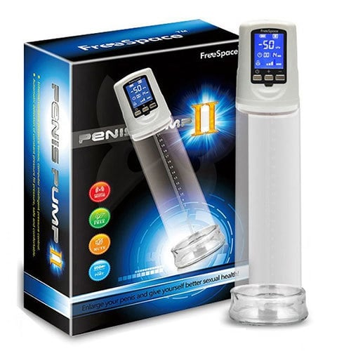 FreeSpace LCD Penis Pump Series 2 (Black) Box