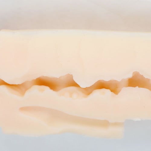 Mr B Ultimate Pleasure Machine Handheld Vibrating Masturbator Inner Close Up