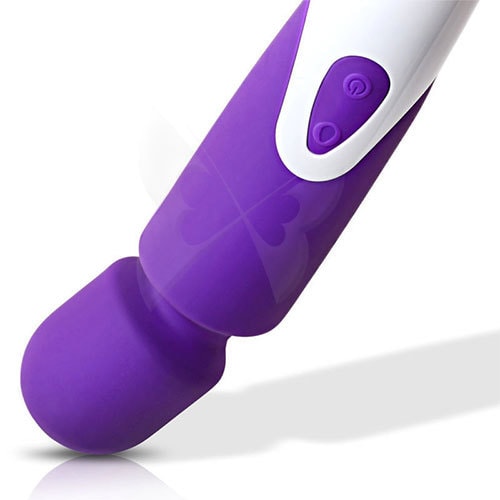 iWand Body Massage Wand (Purple) Close Up