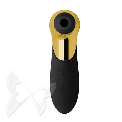 PRO X5 Clitoral Stimulator (Black) Front View
