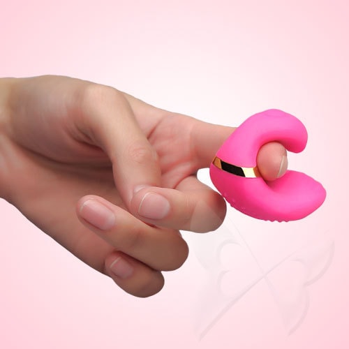 WowYes Liana Ring Massager (Pink) Close Up