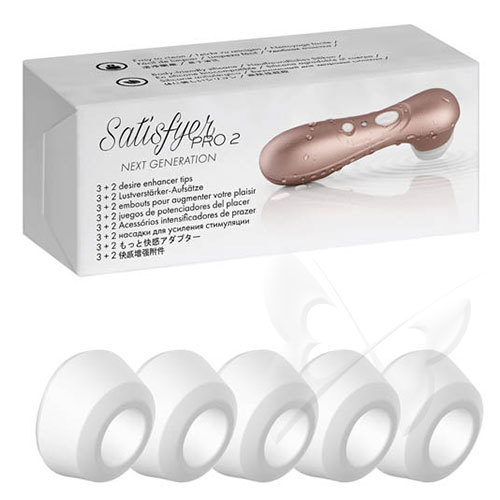 Satisfyer Pro 2 Silicone Head Attachments (5 Pack)