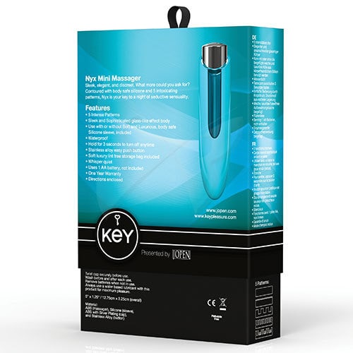 Key by Jopen Nyx (Robin Egg Blue) Box Rear