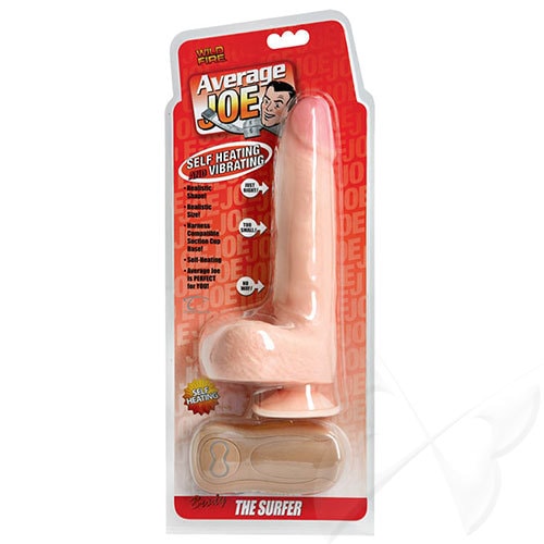 Average Joe Surfer Brody Realistic Vibrator Packaging