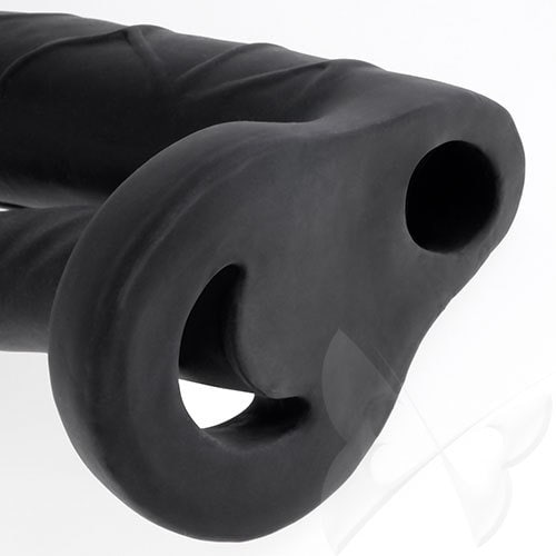 Fantasy X-tensions Double Trouble Penis Extension (Black) Entrance