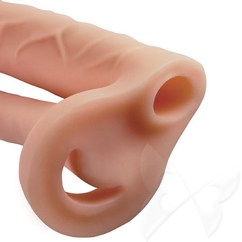 Fantasy X-tensions Double Trouble Penis Extension (Flesh) Entrance