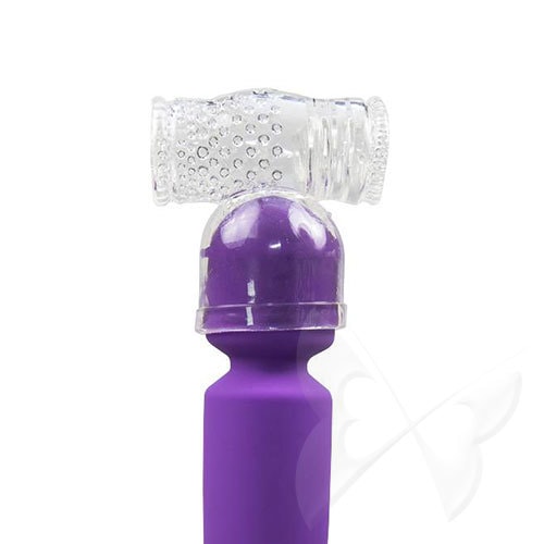 Hummingbird Magic Wand Attachment For Men (Clear) On iWand