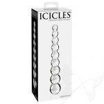 Icicles No 2 Glass Anal Wand (Clear) Box