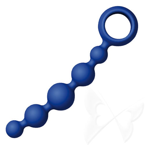 Joyballs Anal Wave Anal Beads (Short Blue)