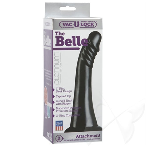 Vac U Lock The Belle Black | Non Realistic Dildos | Vac U Lock