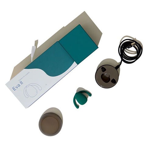 Dame EVA ii Clitoral Vibrator (Fir Green) Contents