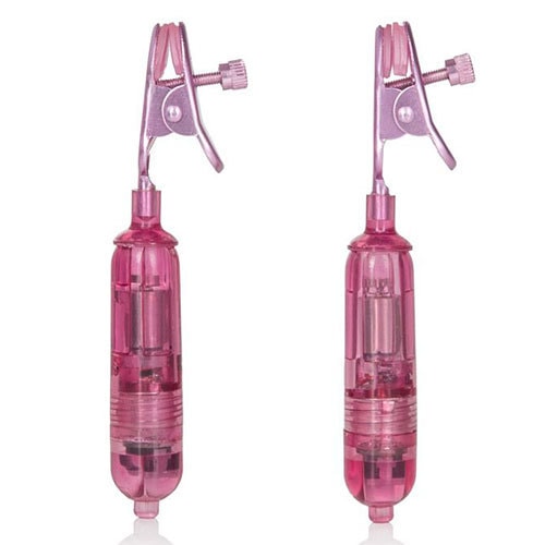Nipple Play One Touch Micro Vibro Nipple Clamps