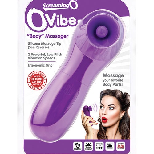 Screaming O OVibe Clitoral Vibrator (Grape) Close Up