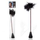 Scandal Feather Crop Dual Ended Spanking Toy Bag